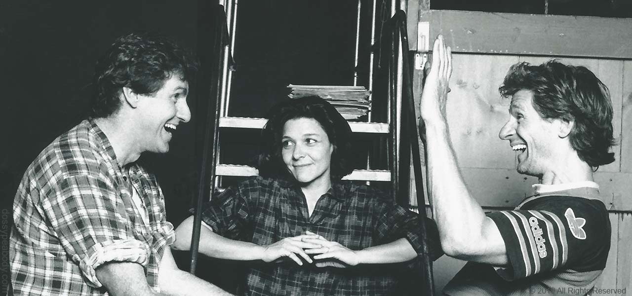 Paul O’Brien Tom Bloom  Dossy Peabody in Israel Horovitz’s “The Widow’s Blind Date” at the Gloucester Stage Company