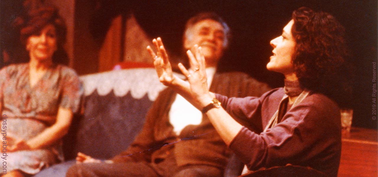 Victoria Boothby, Robert Blackburn, and Dossy Peabody directed by Tom Celli in Tina Howe’s “Painting Churches” at Theatre By The Sea in Portsmouth, N.H. 